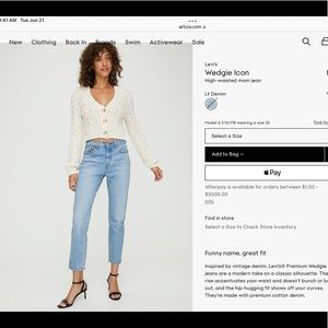 Levi’s Wedgie Icon